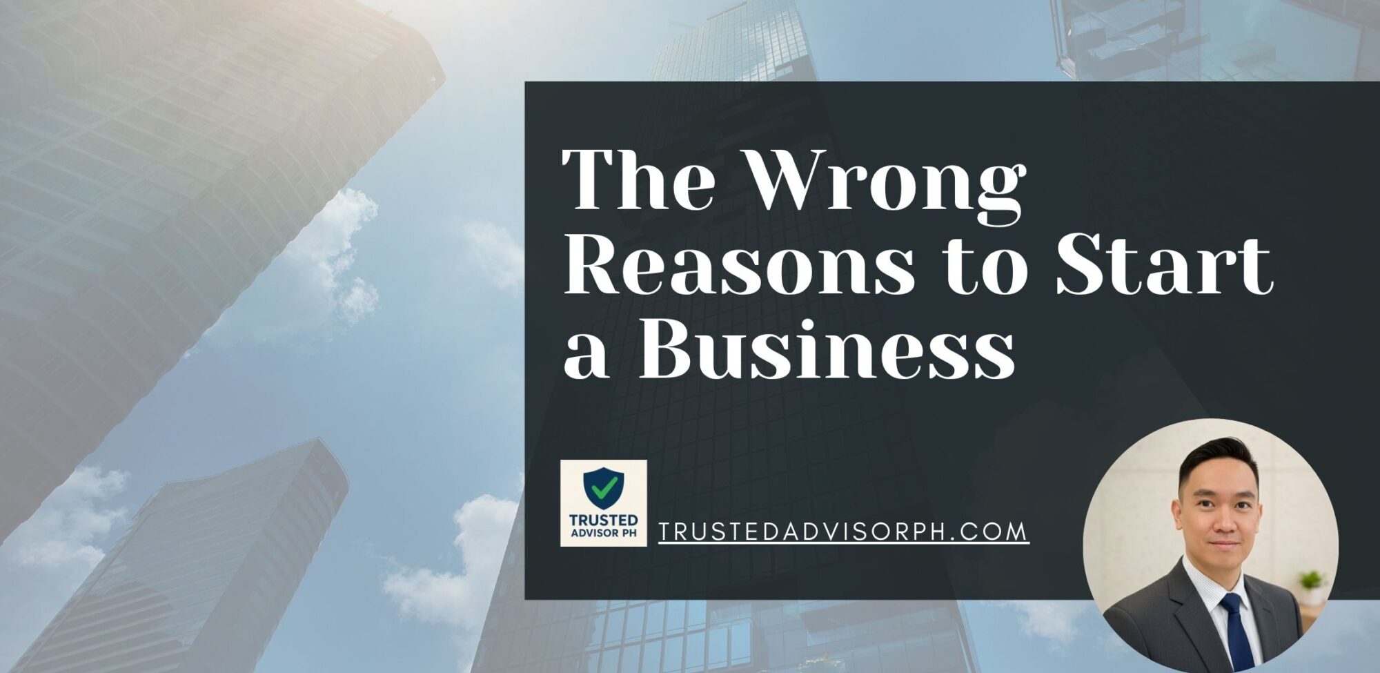 The Wrong Reasons to Start a Business